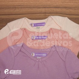 Etiqueta com foto para ROUPAS (Iron-on)